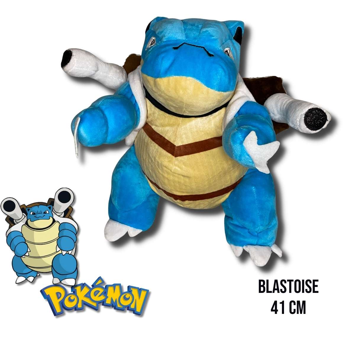 Peluche Blastoise 41 CM Vista Frontal