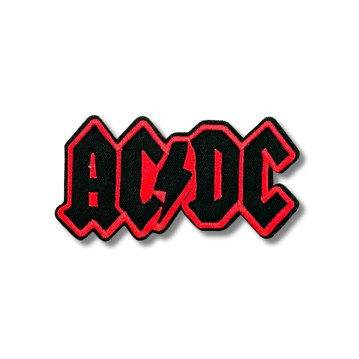 Parche Camiseta AC/DC Rojo y Negro