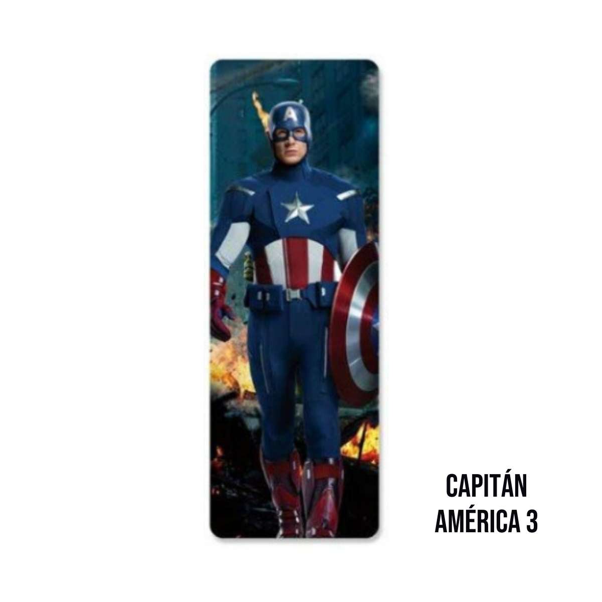 Marcapáginas Capitán América 3 de Marvel