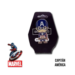 Pin Metálico Capitán América de Marvel