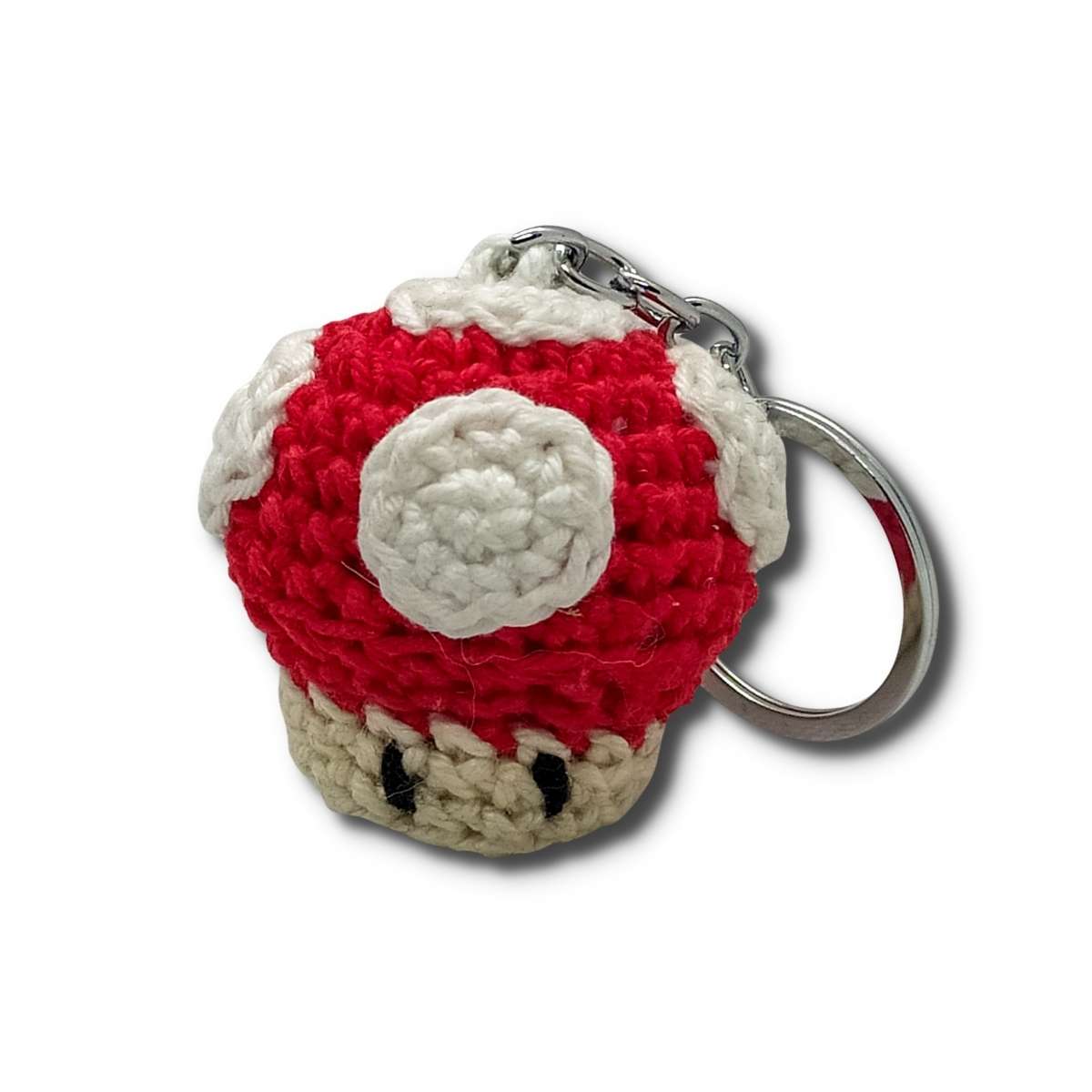 Llavero Amigurumi Hongo Mario Bros