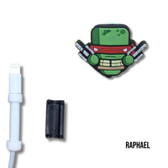 Protector para Cable Raphael de las Tortugas Ninja