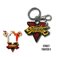 Llavero Metálico Street Fighter V