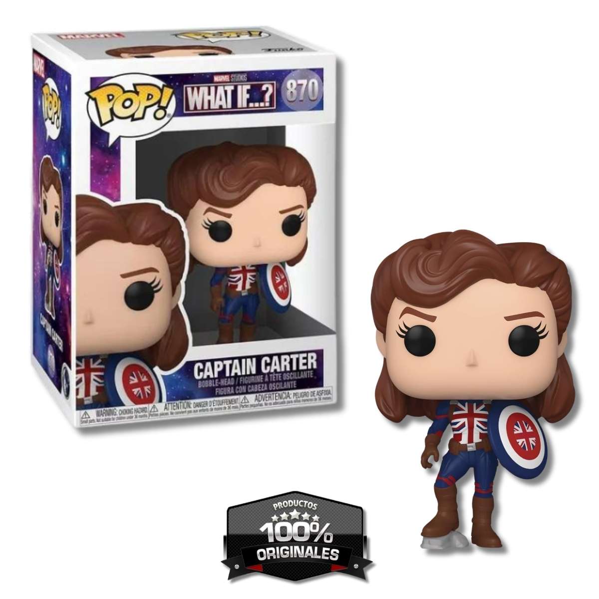 Funko Pop! Capitana Carter 870