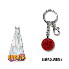 Llavero Metálico Rinne Sharingan