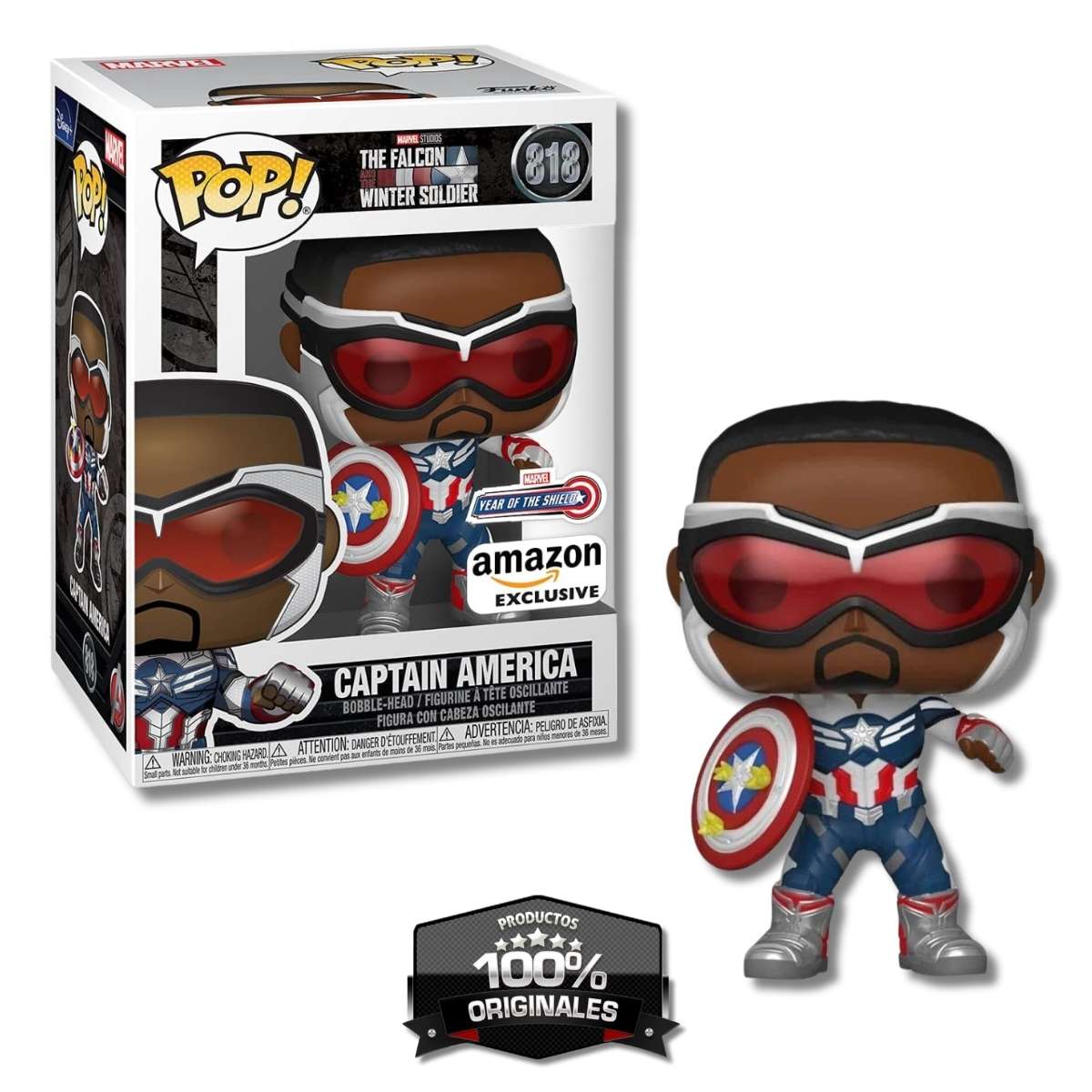 Funko Pop! Capitán América (Sam Wilson) 818