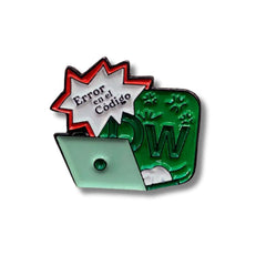 Pin Metálico Dreamweaver Verde