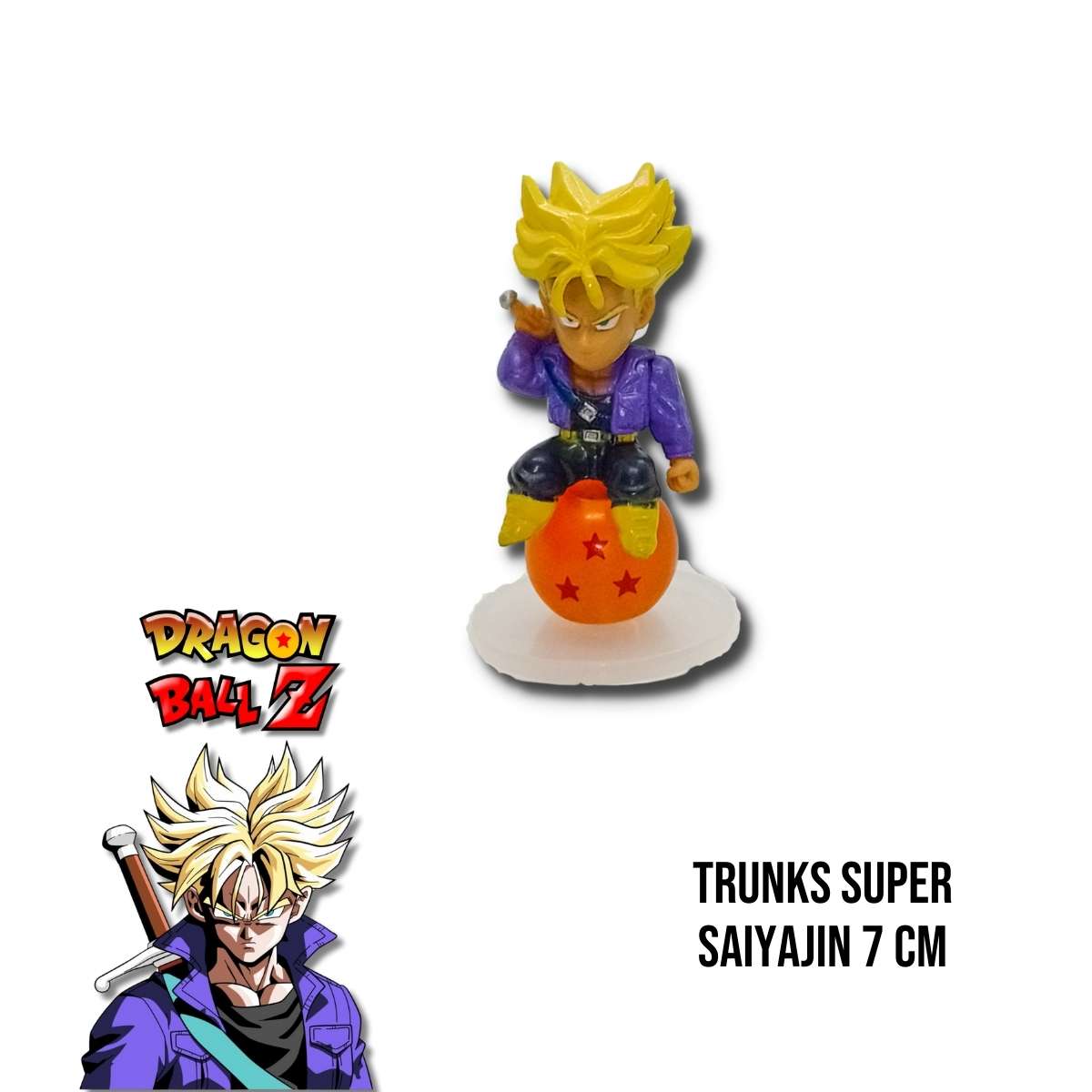Figura Trunks Super Saiyajin 7 CM de Dragon Ball