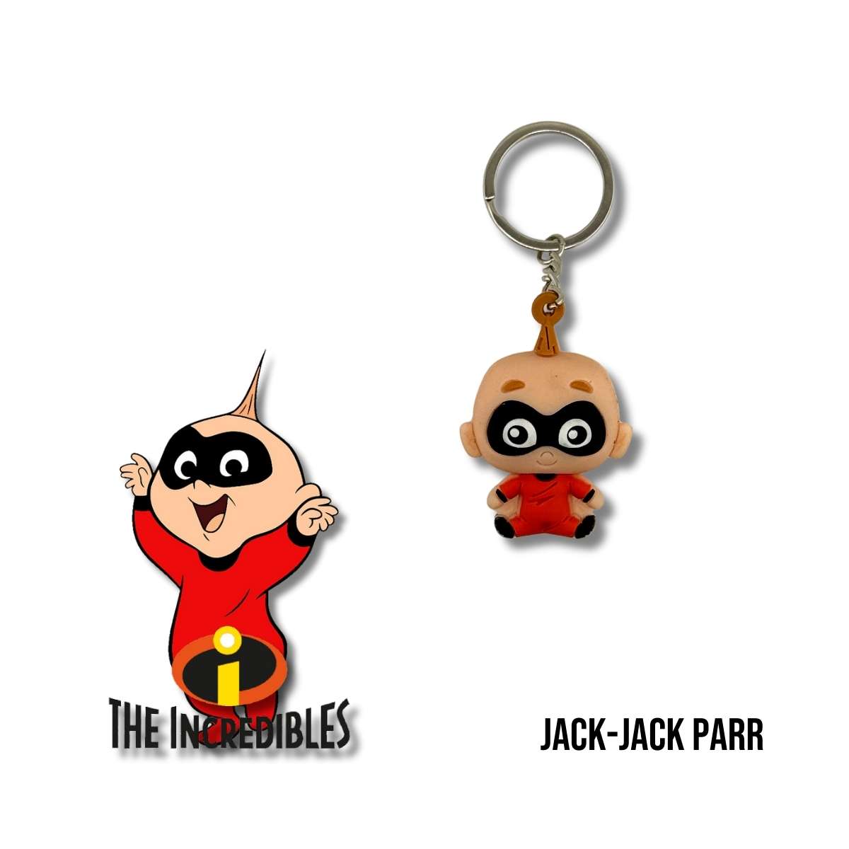 Llavero 3D PVC Jack-Jack Parr