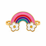 Anillo Arcoíris Floral