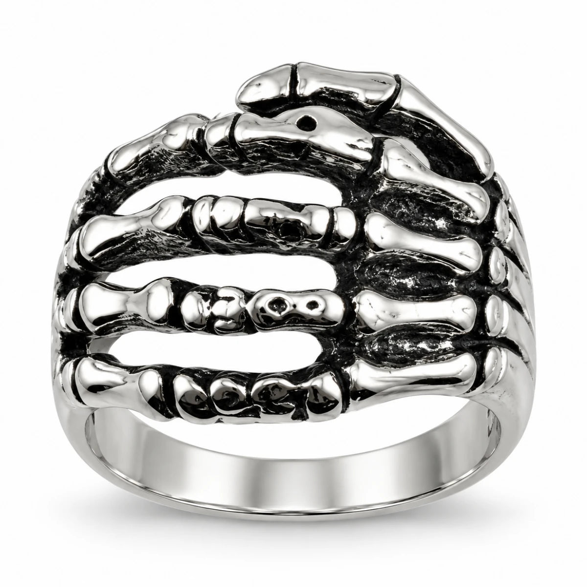 Anillo Dedos Esqueléticos