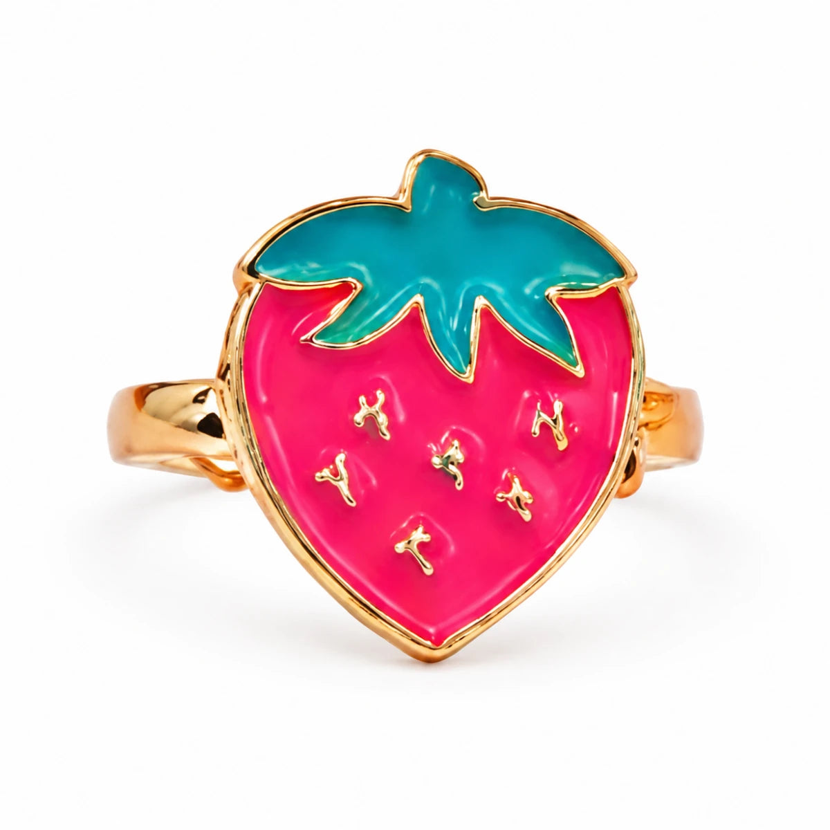 Anillo Fresa Kawaii