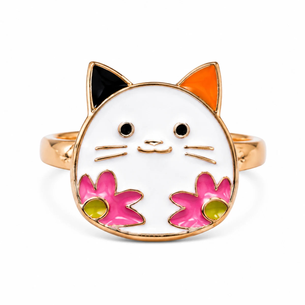 Anillo Gatito Floral