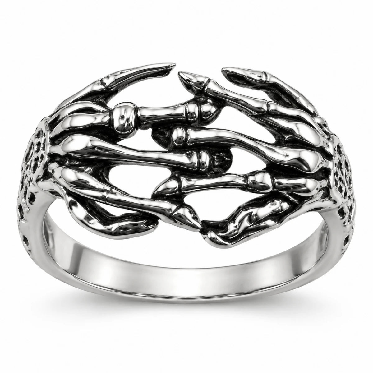 Anillo Manos Esqueléticas