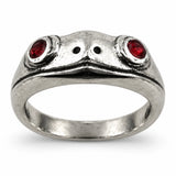 Anillo Rana con Ojos Rojos
