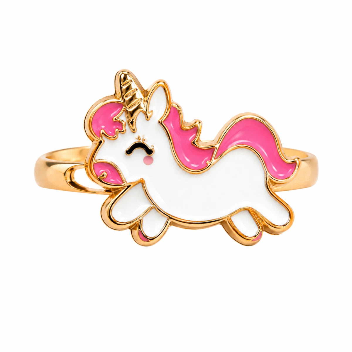 Anillo Unicornio Salntando