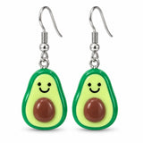 Aretes Aguacate Kawaii
