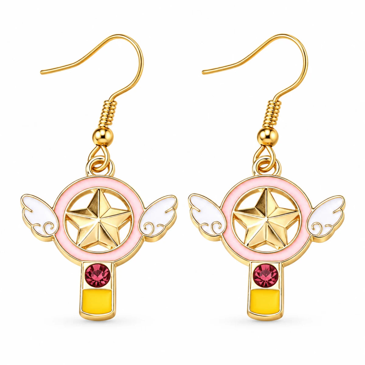 Aretes Báculo de la Estrella Sakura