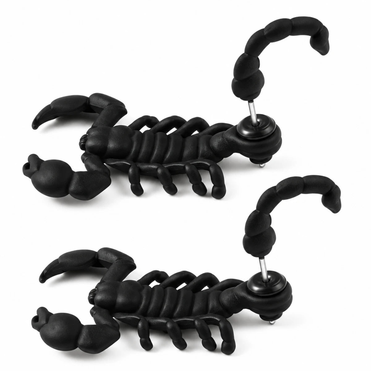 Aretes Escorpión Negro