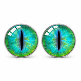 Aretes Ojo de Reptil