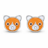 Aretes Osito Naranja