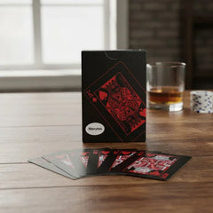 Baraja de Cartas Roja de Lujo