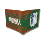 Billetera Attack on Titan Legión Reconocimiento