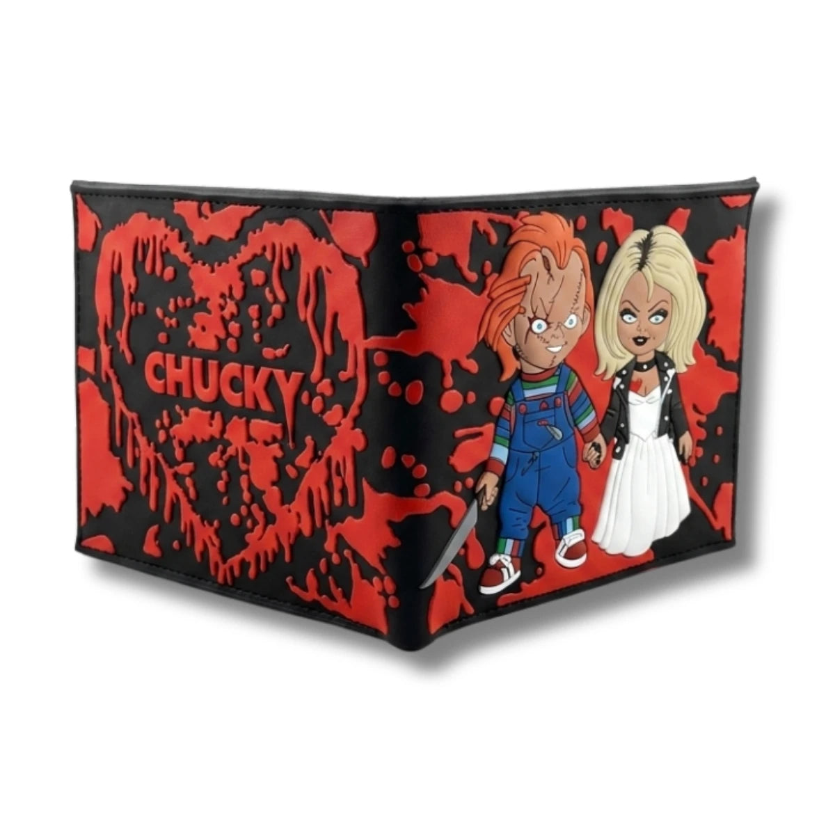 Billetera Chucky y Tiffany Muñecos Diabólicos