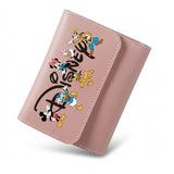Billetera Disney Personajes Clásicos Rosa