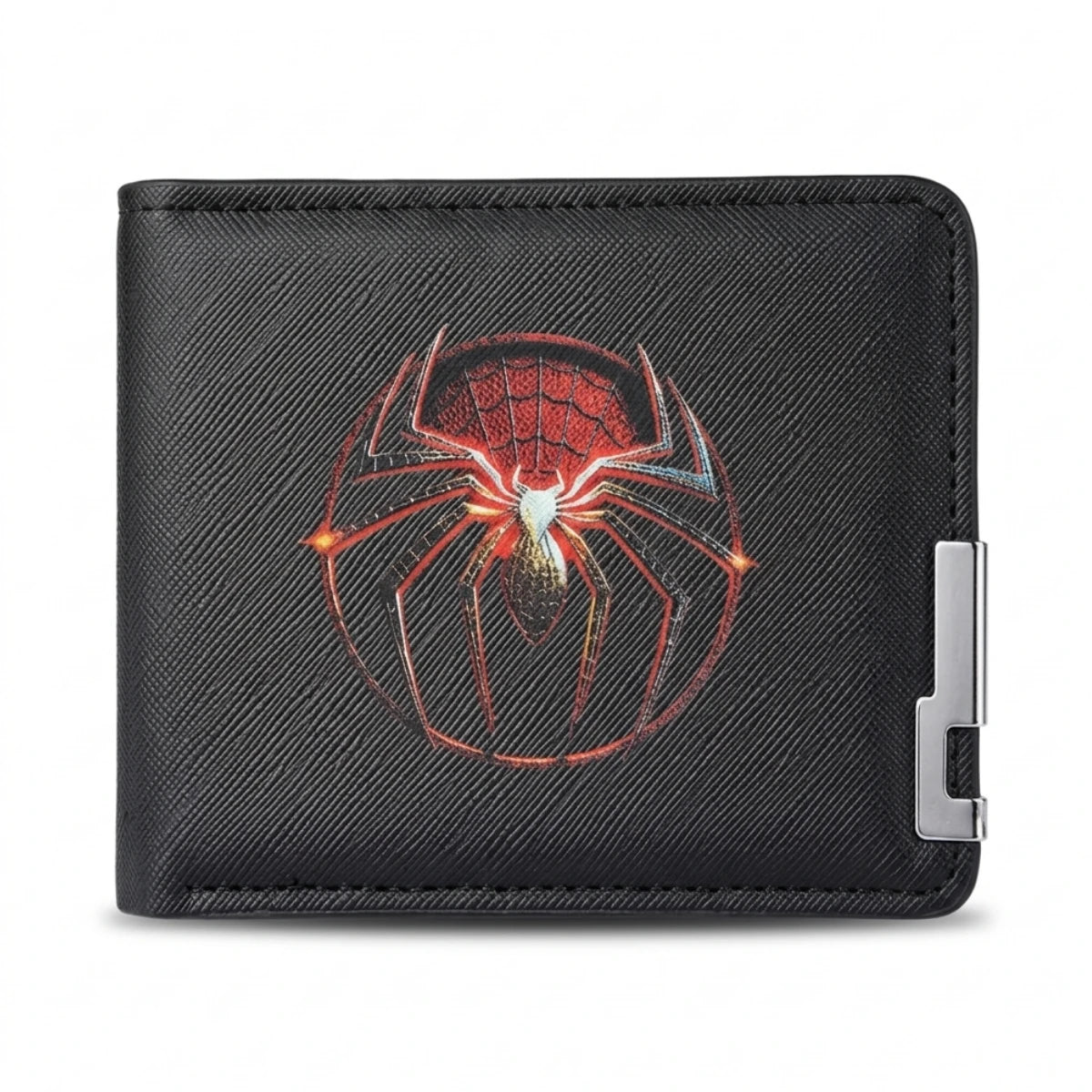 Billetera Spider-Man Araña Roja Negra