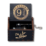 Caja Musical Harry Potter Tipo 3 Negra