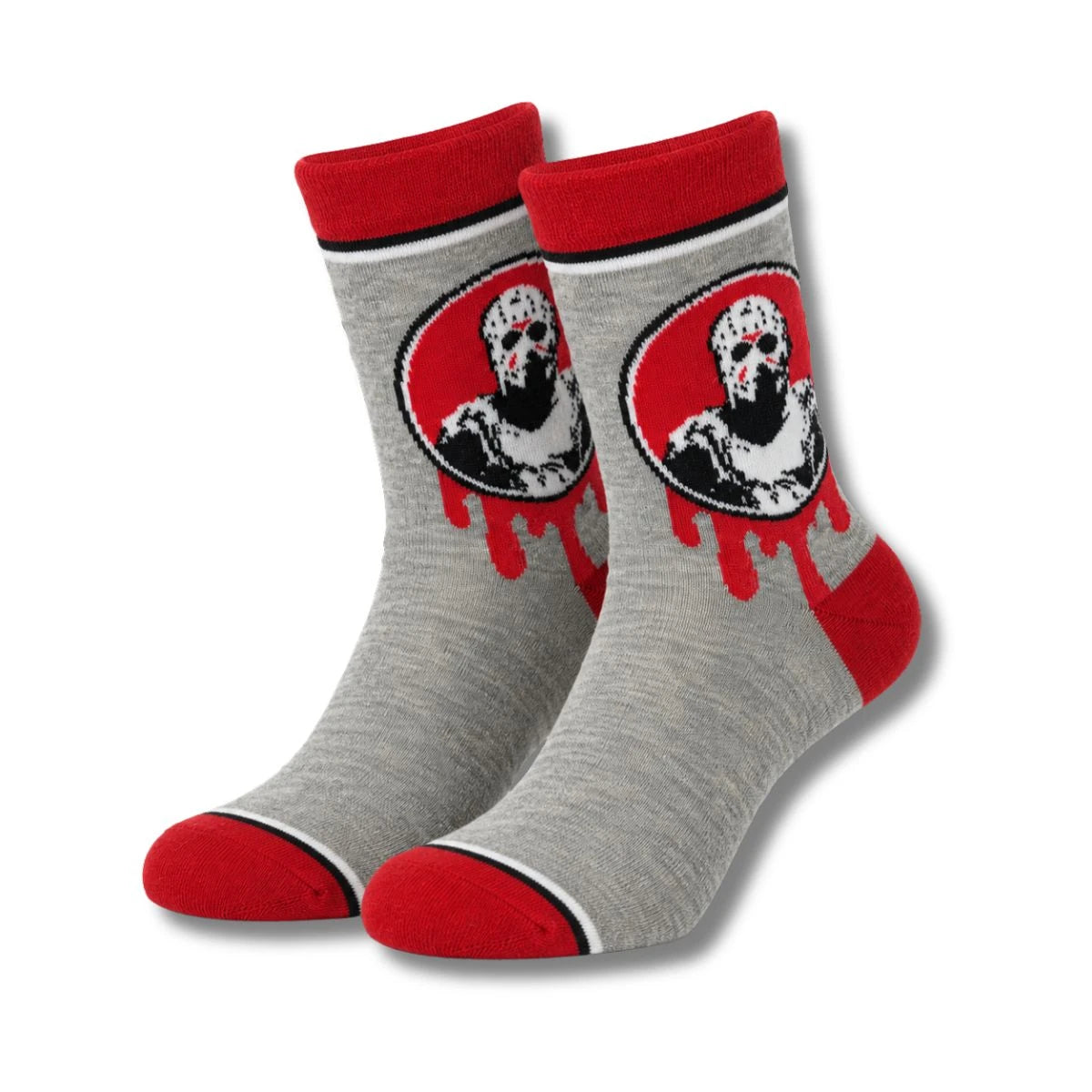 Calcetines Jason Voorhees Gris