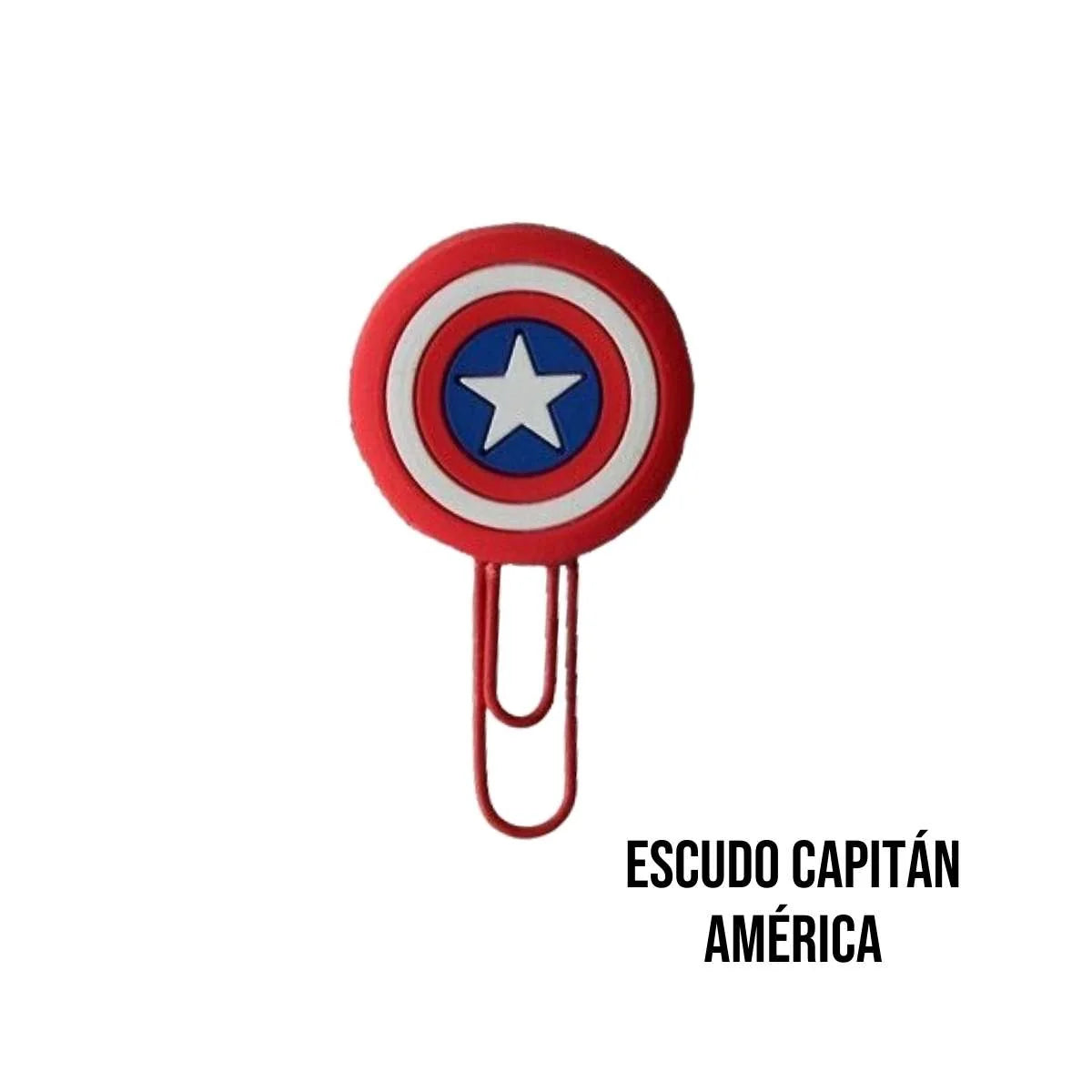 Clip Escudo Capitán América de Marvel