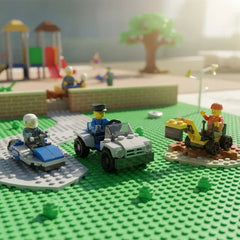 Coche de Policía Espía Serie Ciudad Tipo Lego
