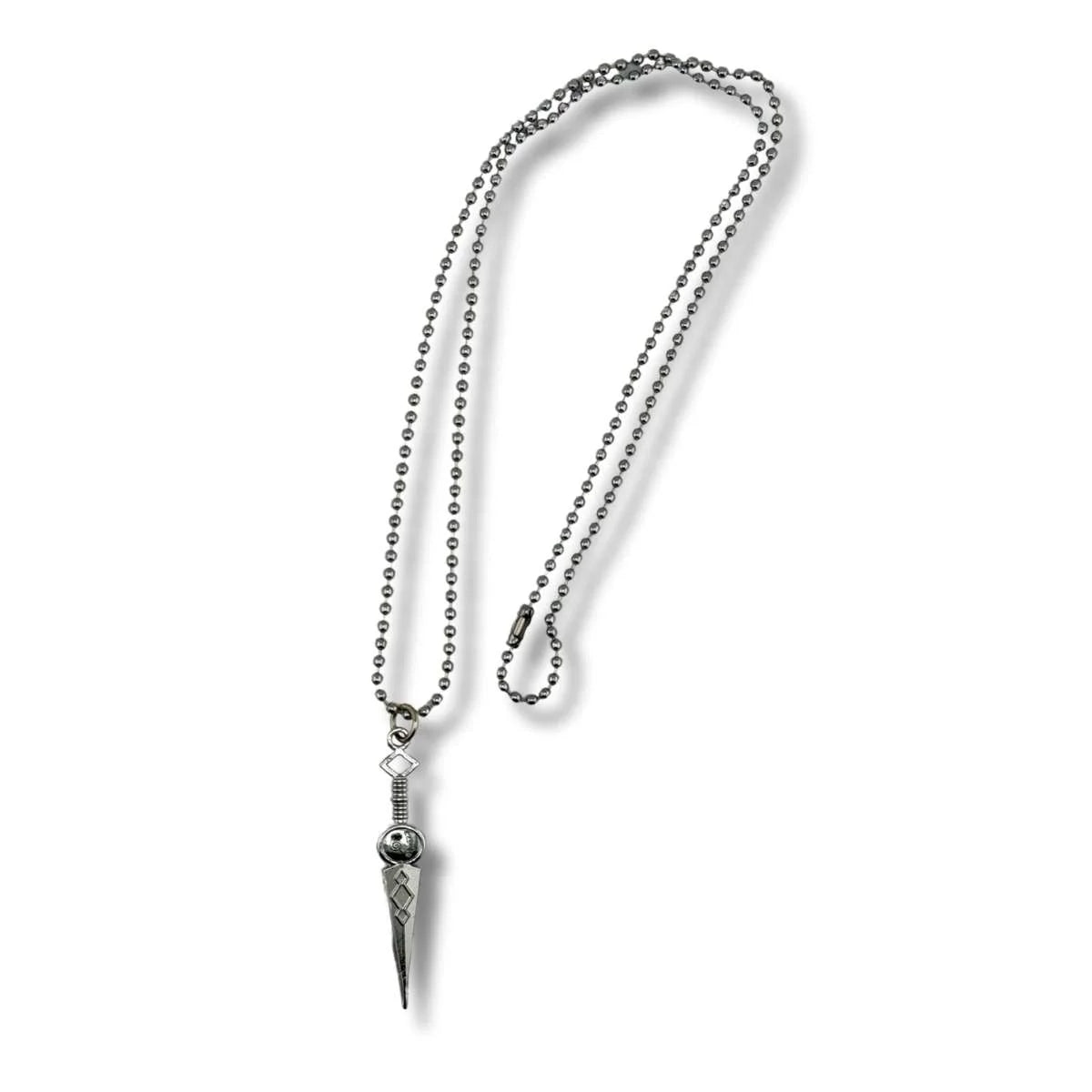 Collar Dragon Dagger Naruto Plateado