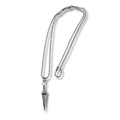 Collar Dragon Dagger Naruto Plateado