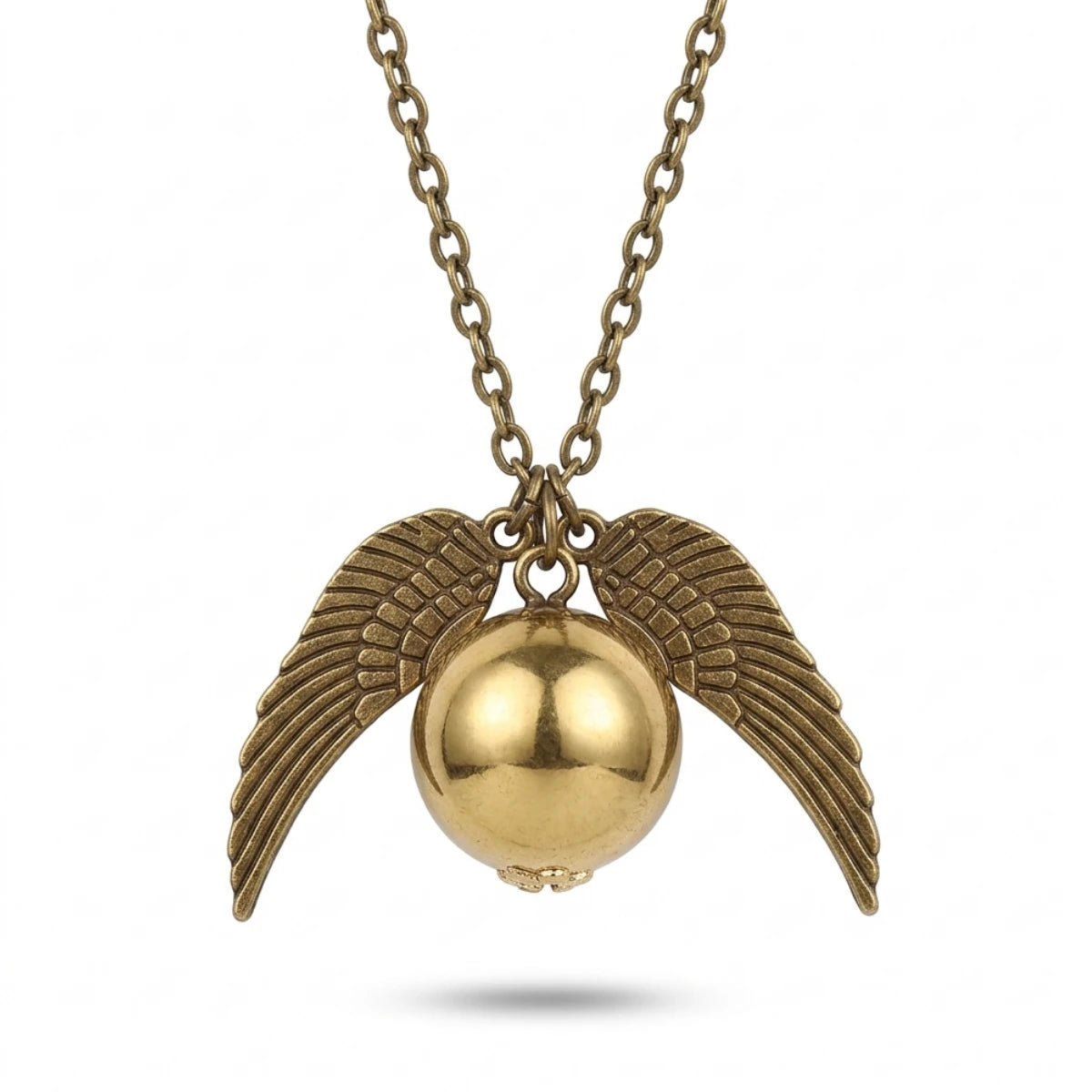 Collar Harry Potter Snitch Dorada