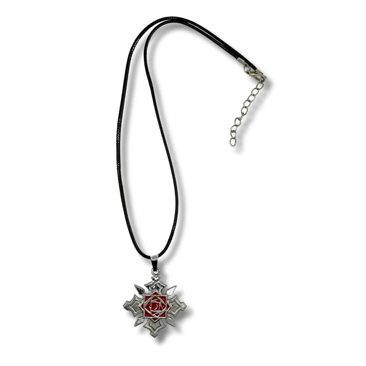 Collar Logo Vampire Knight Fondo Rojo