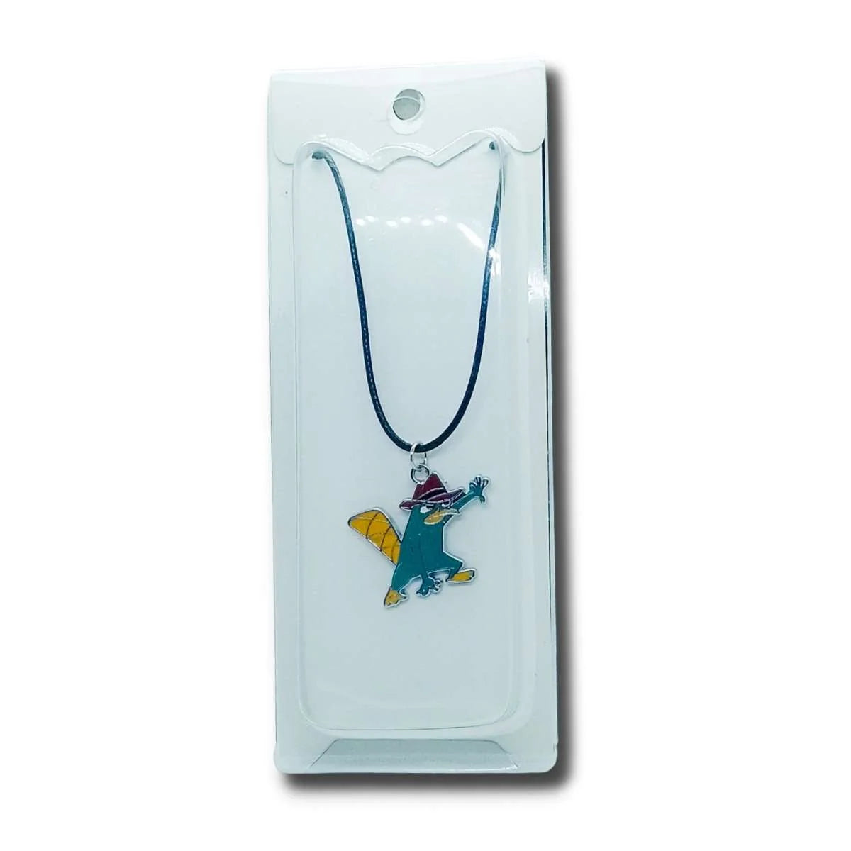 Collar Perry el Ornitorrinco vista frontal con imagen tematica