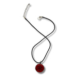 Collar Rinne Sharingan Fondo Rojo