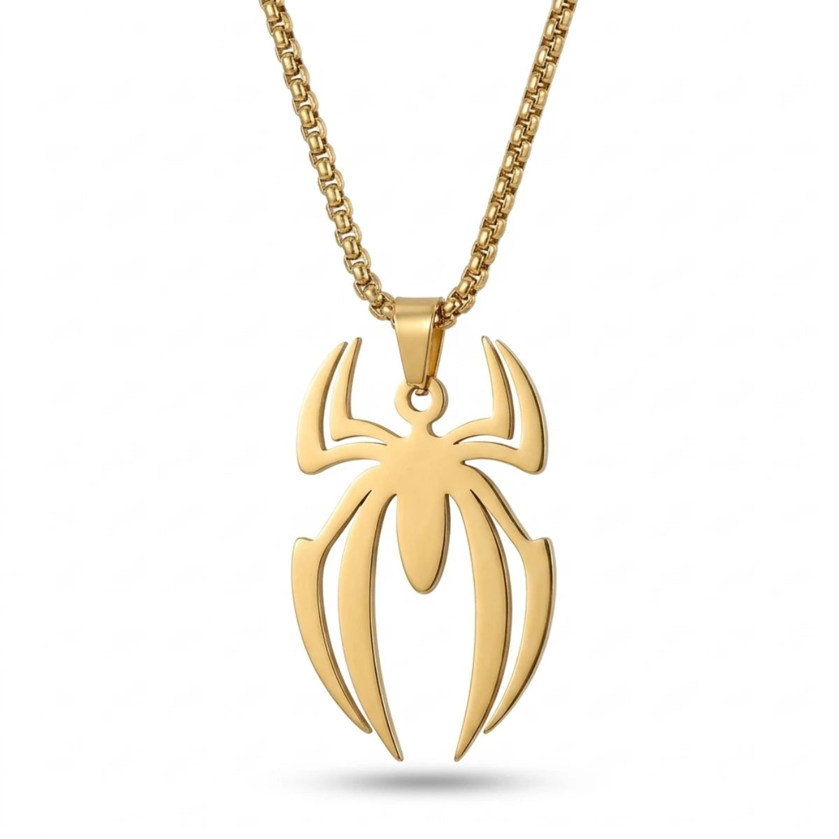 Collar Spider-Man Araña Dorada