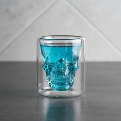 Copa Cristal de Calavera para Shots de 25 ML