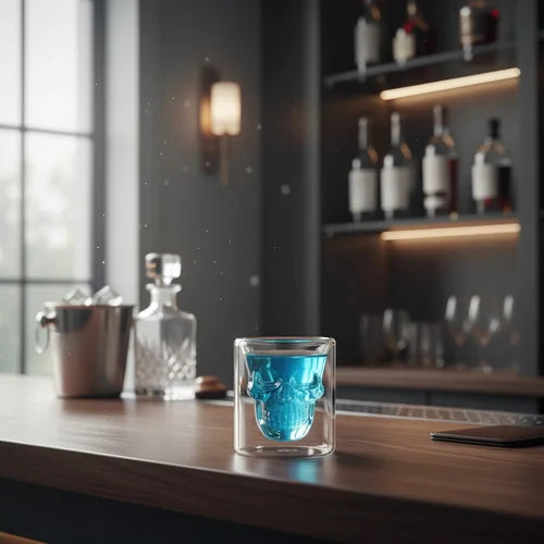 Copa Cristal de Calavera para Shots de 25 ML