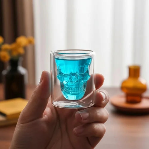 Copa Cristal de Calavera para Shots de 25 ML