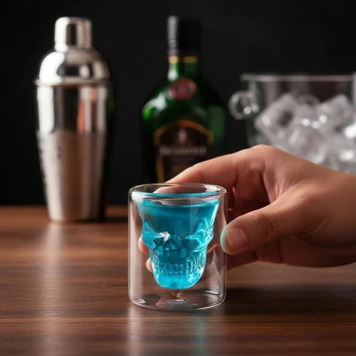 Copa Cristal de Calavera para Shots de 25 ML