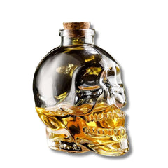 Decantador Calavera 180 Mililitros color amarillo