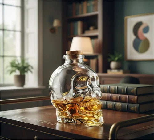 Decantador Calavera 180 Mililitros