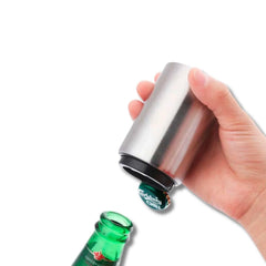 Destapador Magnético Automático de Acero Inoxidable
