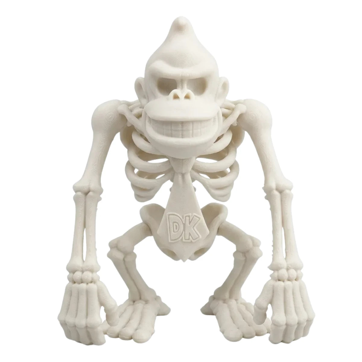 Figura 3D Donkey Kong Esqueleto Fósil 8.9 cm