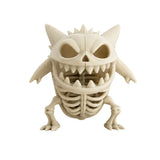 Figura 3D Gengar Esqueleto Fósil 6.6 cm